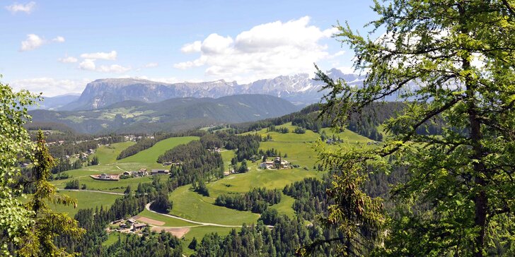 3* hotel v Dolomitoch: ideálne pre cyklistov, lyžiarov a pešiu turistiku, polpenzia a pobyt mimo sezónu s nocou zadarmo