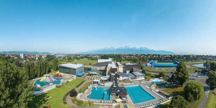 Celodenný vstup do Aquaparku AquaCity Poprad