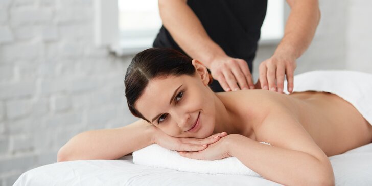 Celotelová masáž, relaxačná masáž chodidiel či masáž chrbta