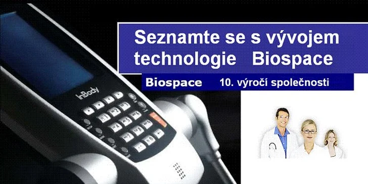 Analýza ľudského tela špeciálnym prístrojom In-Body 230