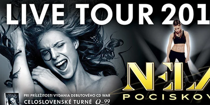 Nela Pocisková LIVE koncert