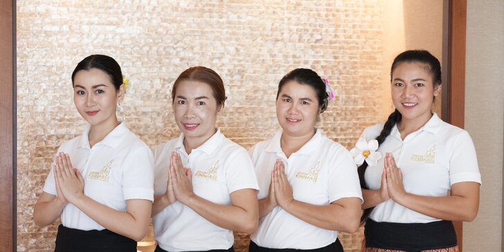 Thajská masáž v luxusnom novootvorenom salóne Golden Kinnaree