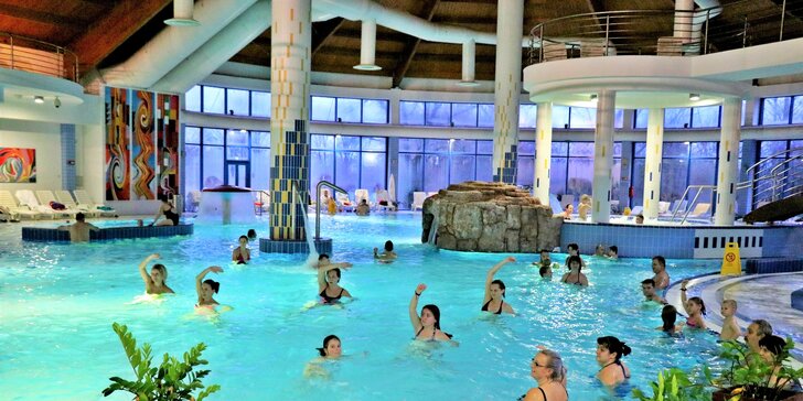 Vstupy do bazénového a saunového sveta Wellness Hotela Patince****