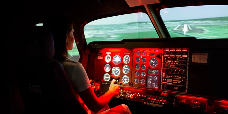 Doprajte si jedinečný letecký zážitok a preleťte sa na leteckom simulátore ELITE EVOLUTION BEECHCRAFT BARON 58!
