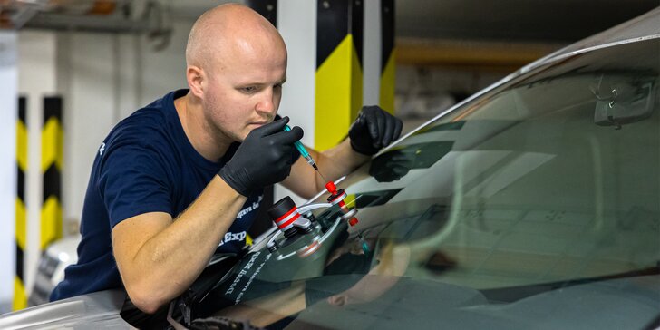 Oprava prasklín na čelnom skle auta kdekoľvek v Bratislave