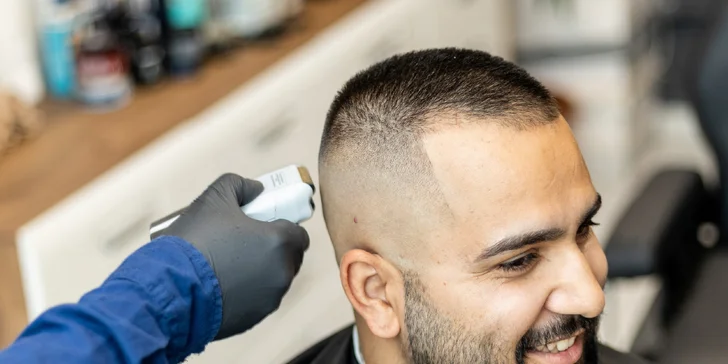 Detský či pánsky strih s úpravou brady v novom Barber shope
