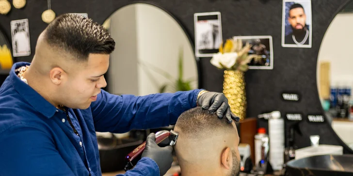 Detský či pánsky strih s úpravou brady v novom Barber shope