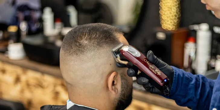 Detský či pánsky strih s úpravou brady v novom Barber shope