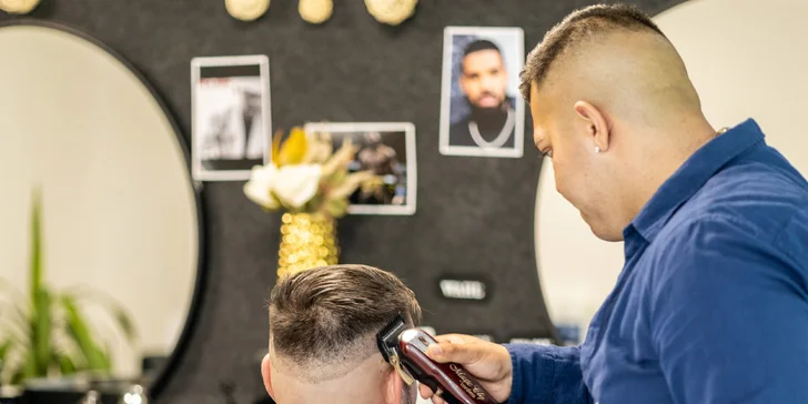 Detský či pánsky strih s úpravou brady v novom Barber shope