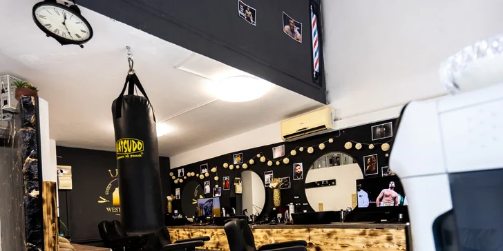 Detský či pánsky strih s úpravou brady v novom Barber shope