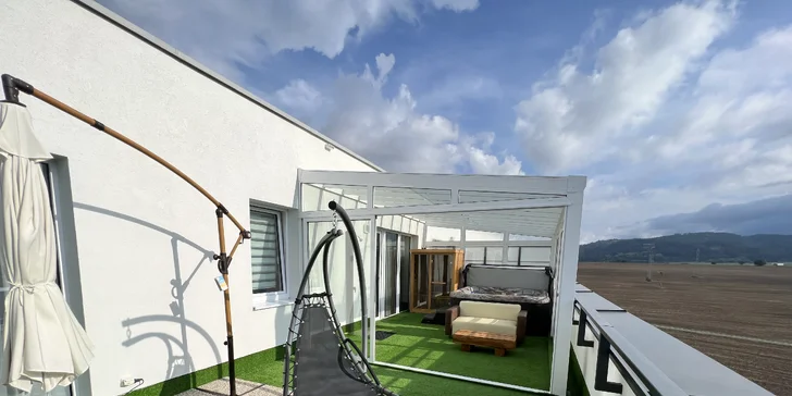 Romantický pobyt s neobmedzeným privátnym wellness a panoramatickým výhľadom na Tatry