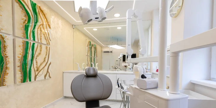 Dentálna hygiena s Air flow a bielenie zubov