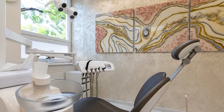 Dentálna hygiena s Air flow a bielenie zubov