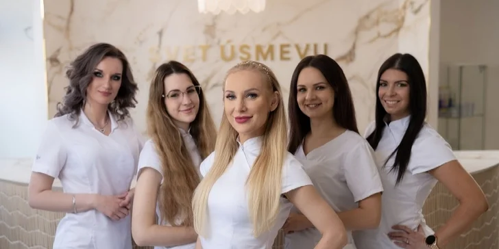Dentálna hygiena s Air flow a bielenie zubov
