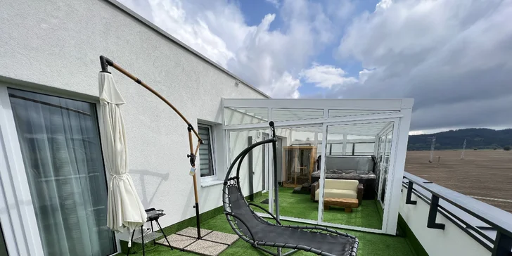 Romantický pobyt s neobmedzeným privátnym wellness a panoramatickým výhľadom na Tatry