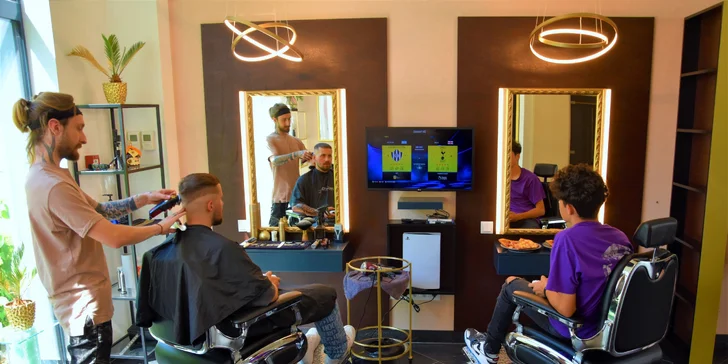 Posuňte svoj účes o level vyššie s pánskym strihom od barbera