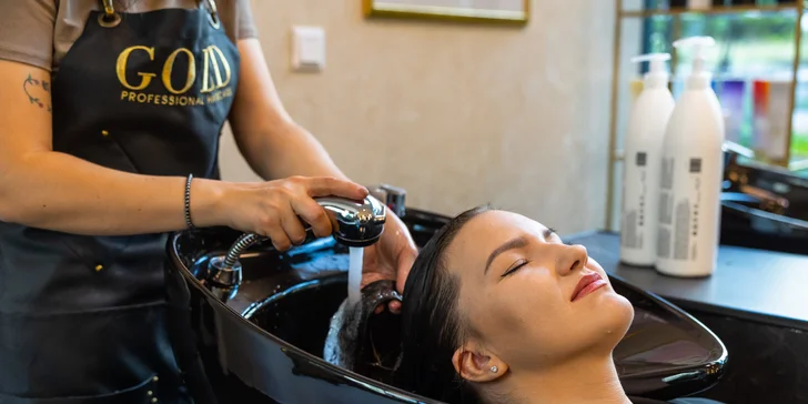 Melír, Balayage alebo Air Touch s podstrihnutím a kúrou