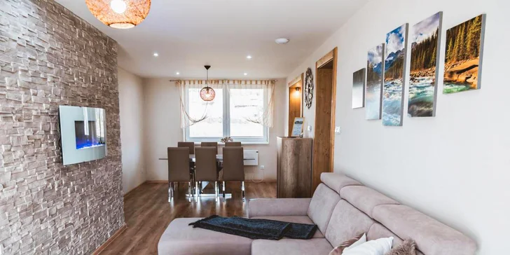 Jedinečné ubytovanie v modernom apartmáne priamo v srdci Horehronských hôr aj s wellness