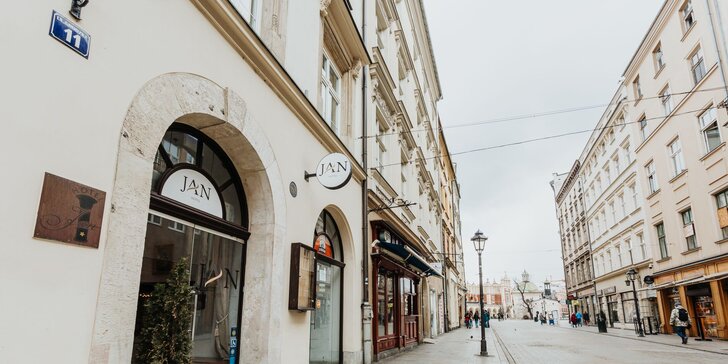 Elegantný pobyt v srdci Krakova s raňajkami neďaleko tržnice Sukiennice
