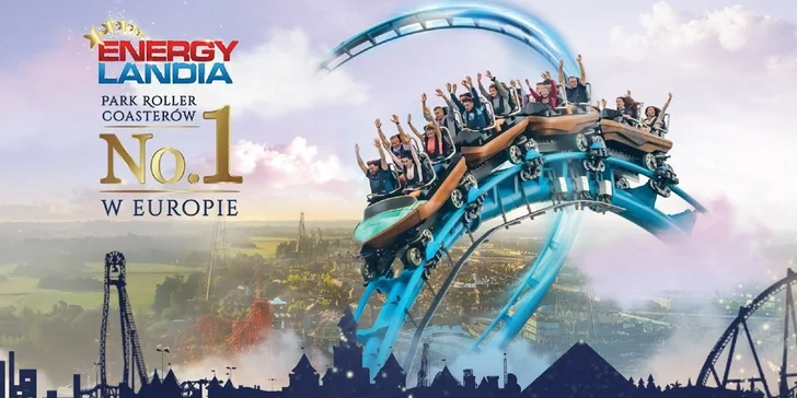 ENERGYLANDIA: Vstupy do zábavného parku s najväčším počtom horských dráh v Európe!