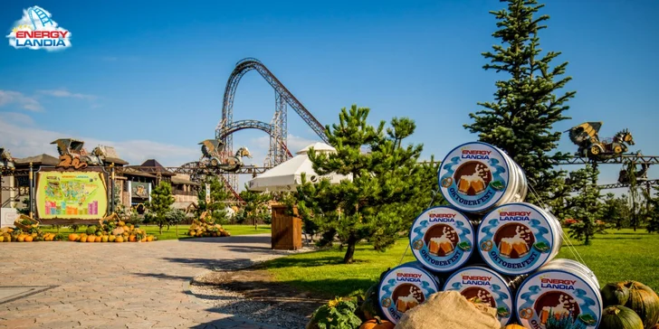 ENERGYLANDIA: Vstupy do zábavného parku s najväčším počtom horských dráh v Európe!