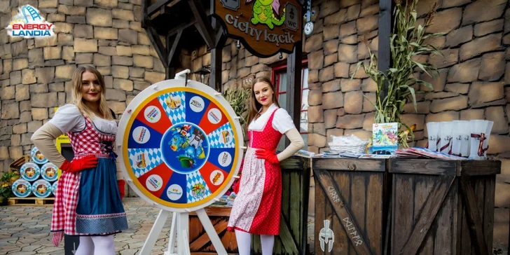 ENERGYLANDIA: Vstupy do zábavného parku s najväčším počtom horských dráh v Európe!