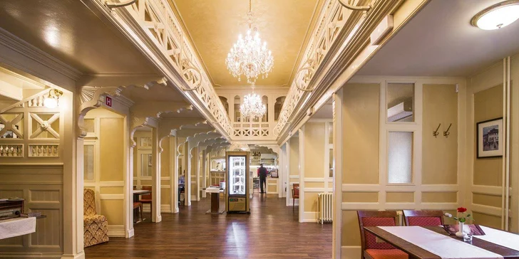 4* relax v Karlových Varoch: hotel pri Mlynskej kolonáde, strava a neobmedzený wellness