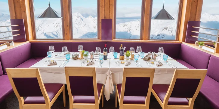 Zimná dovolenka v Južnom Tirolsku: najvyššie položený hotel priamo na ľadovci, polpenzia a wellness