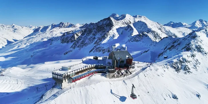 Zimná dovolenka v Južnom Tirolsku: najvyššie položený hotel priamo na ľadovci, polpenzia a wellness