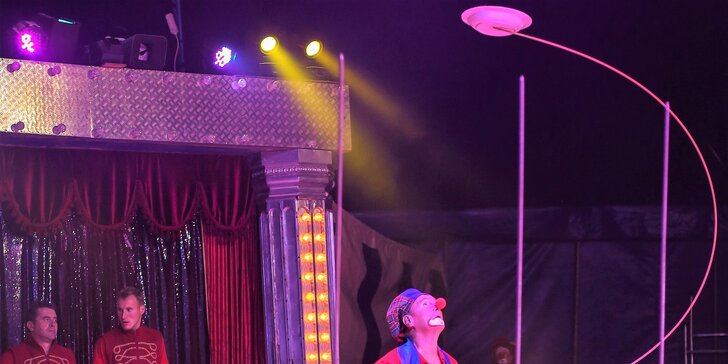 Vstup na cirkusovú show plnú akrobacie a zábavy do CIRKUSU FRANCESKO JUNG v Bardejove, Sabinove či Košiciach