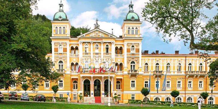 5* pobyt v Mariánskych Lázních: skvelá polpenzia, luxusné wellness aj masáže