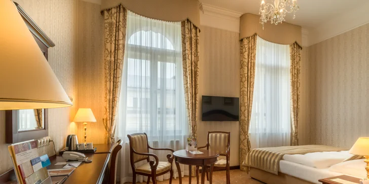 5* pobyt v Mariánskych Lázních: skvelá polpenzia, luxusné wellness aj masáže