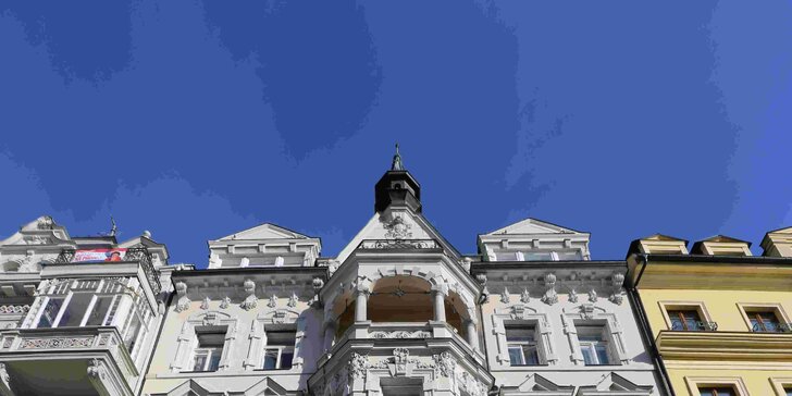 Pobyt v Karlových Varoch: raňajky či polpenzia, oblátky aj vstup do Alžbetiných kúpeľov