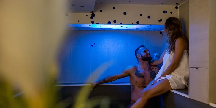 Vstupy do fínskej a parnej sauny aj relaxačná masáž