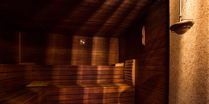 Vstupy do fínskej a parnej sauny aj terapeutická masáž