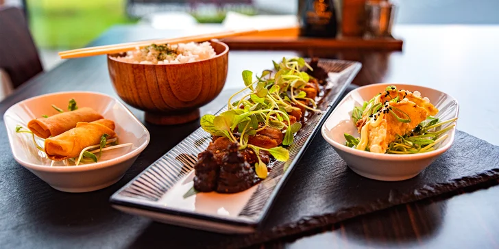 Jesenné degustačné menu pre dvoch v reštaurácii SUSHIHANIL