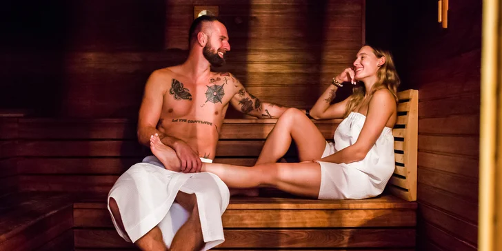 Vstupy do fínskej a parnej sauny aj relaxačná masáž