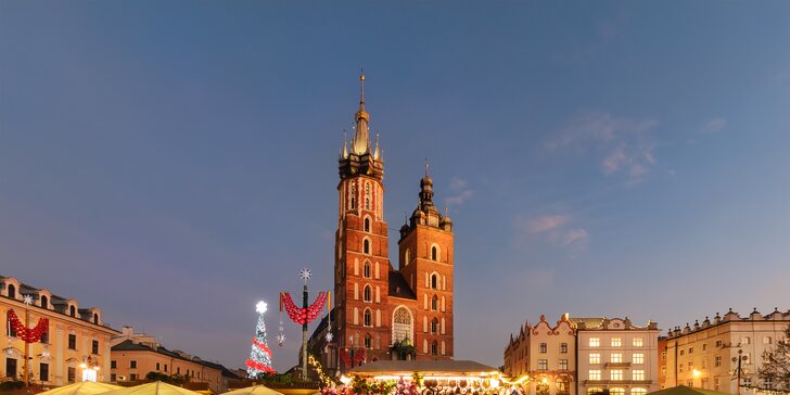 Strávte predvianočný čas v Krakove: prehliadka mesta aj ochutnávka vianočných trhov