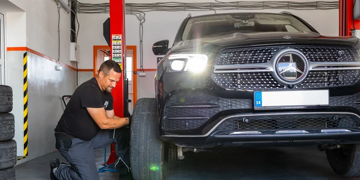 Výmena alebo kompletné prezutie kolies s vyvážením v Petržalke
