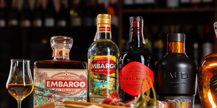 Degustácia prémiových či Guatemalských rumov so somelierom