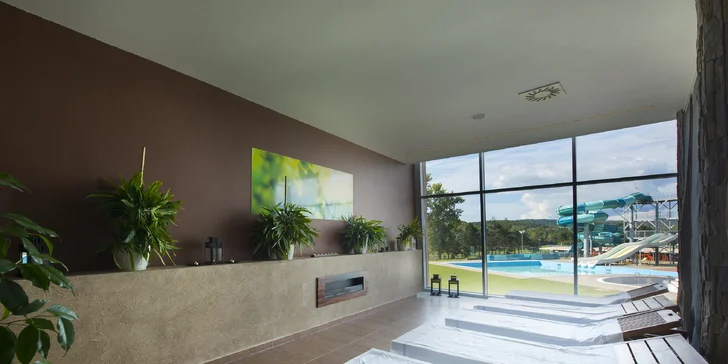 Špičkový hotel s neobmedzeným vodným a saunovým svetom počas celého pobytu, aj v deň odchodu!