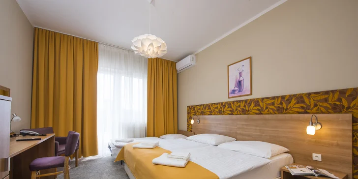 Špičkový hotel s neobmedzeným vodným a saunovým svetom počas celého pobytu, aj v deň odchodu!