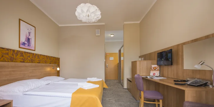 Špičkový hotel s neobmedzeným vodným a saunovým svetom počas celého pobytu, aj v deň odchodu!