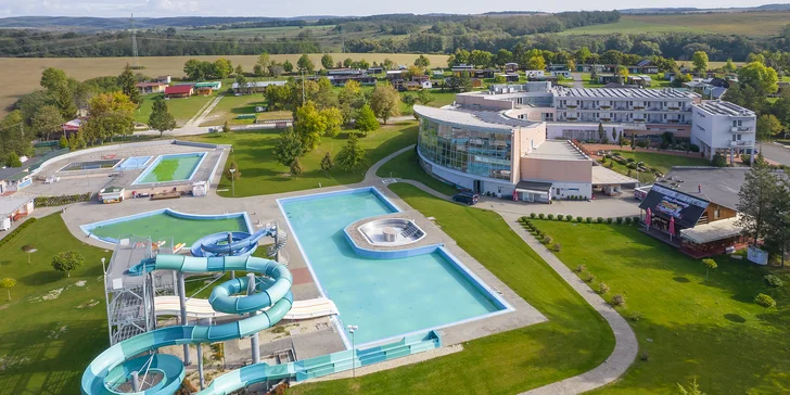 Špičkový hotel s neobmedzeným vodným a saunovým svetom počas celého pobytu, aj v deň odchodu!