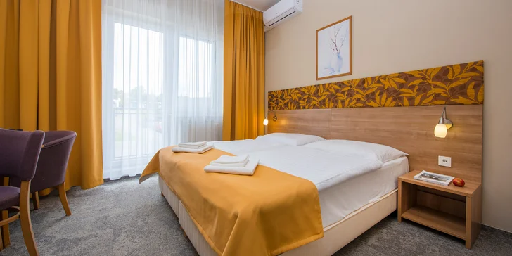 Špičkový hotel s neobmedzeným vodným a saunovým svetom počas celého pobytu, aj v deň odchodu!