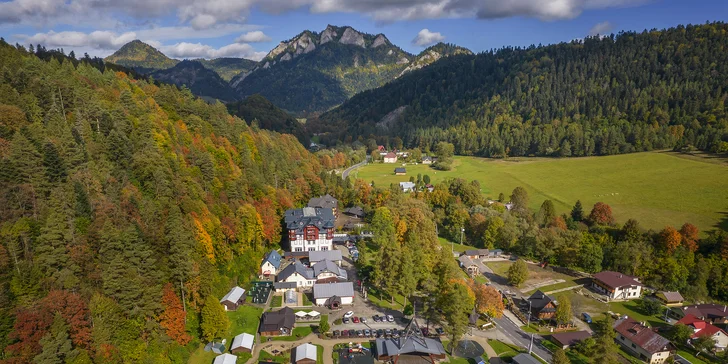 Čarovná dovolenka v srdci turistického raja Pienin: pobyt v kúpeľoch blízko poľských hraníc s wellness