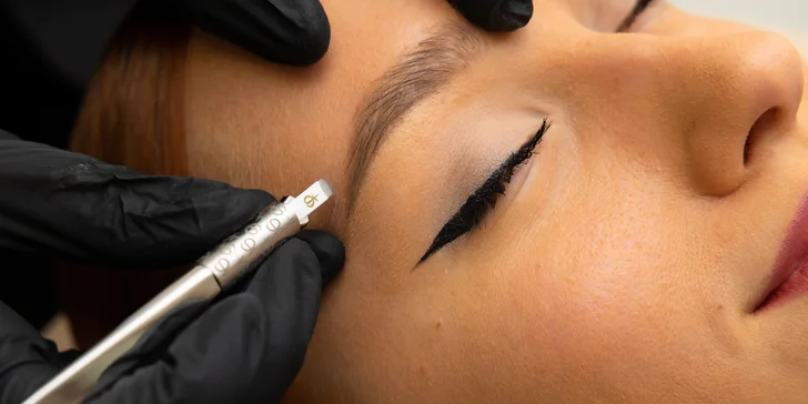 Permanentný make-up pier či microblading obočia