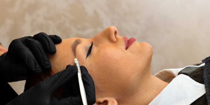 Permanentný make-up pier či microblading obočia