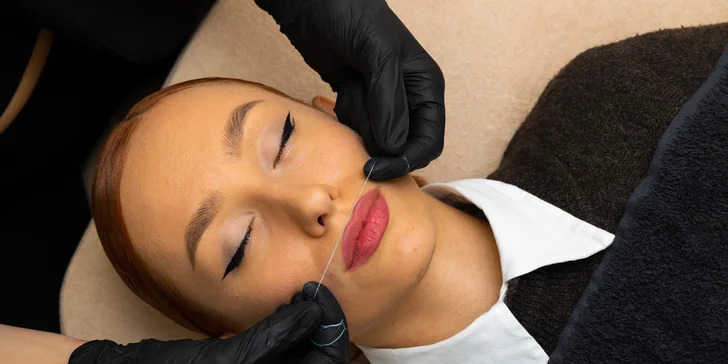 Permanentný make-up pier či microblading obočia