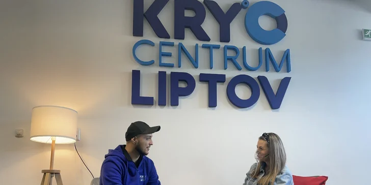Vstup do kryokomory či kyslíková terapia v Kryo Centrum Liptov